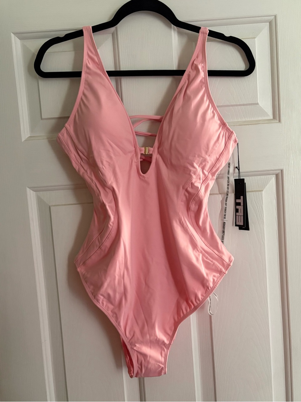TA3 Swim Brazilian Plungey Keyhole L